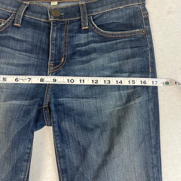 Current Elliot The Stiletto Skinny Jean Townie Whiskering SZ 28 Designer Denim - Picture 7 of 12
